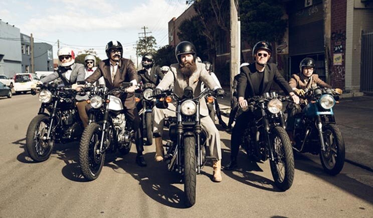 Un esercito di motociclisti eleganti contro il cancro alla prostata