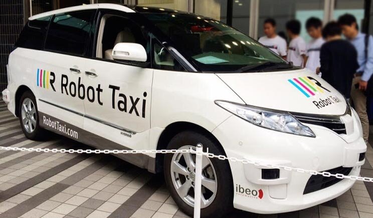 In Giappone i primi taxi senza conducente