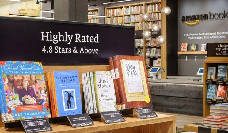 Amazon punta ad aprire 400 librerie