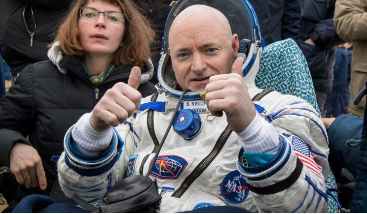 L'astronauta Scott Kelly torna sulla Terra dopo un anno